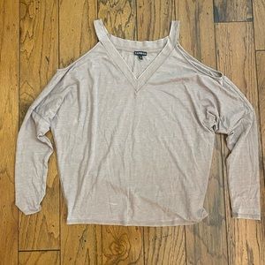 Express Cold Shoulder Top